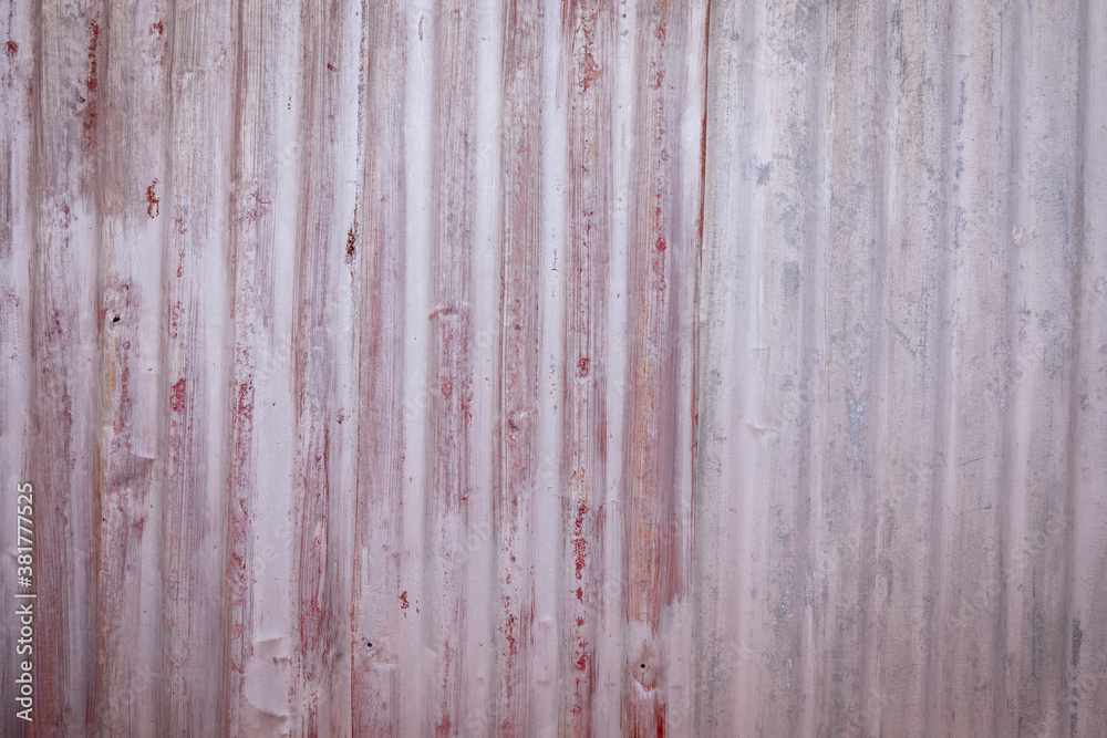 An old corrugated iron shed An old corrugated iron shed