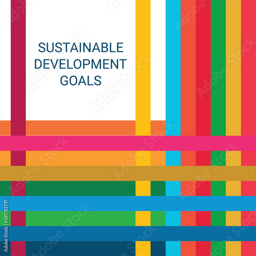 Sustainable Development Goals. Illustration EPS