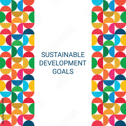 Sustainable Development Goals. Illustration EPS