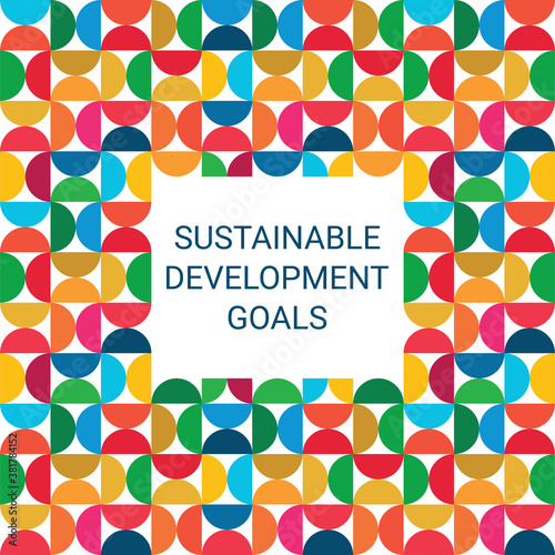 Sustainable Development Goals. Illustration EPS