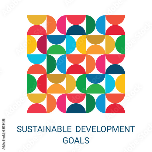 Sustainable Development Goals. Illustration EPS