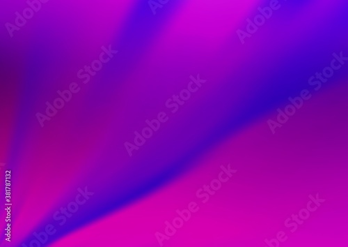 Light Purple vector blurred bright template. Colorful abstract illustration with gradient. The template can be used for your brand book.