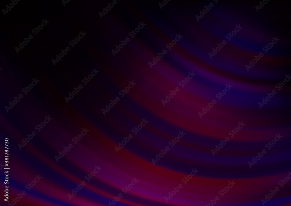 Fototapeta premium Dark Purple vector blurred bright background. Glitter abstract illustration with an elegant design. A new texture for your design.