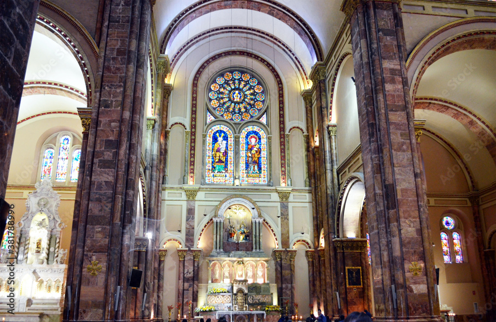 Cuenca, Ecuador - Inside Catedral Nuevo