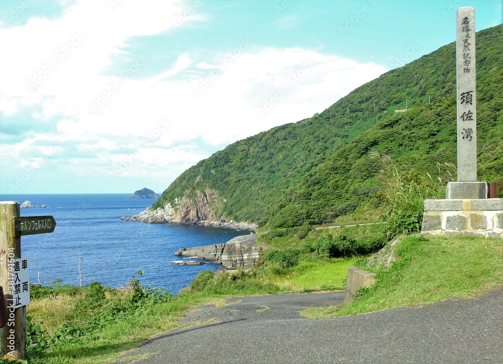 Fototapeta premium 山口県･須佐ホルンフェルス