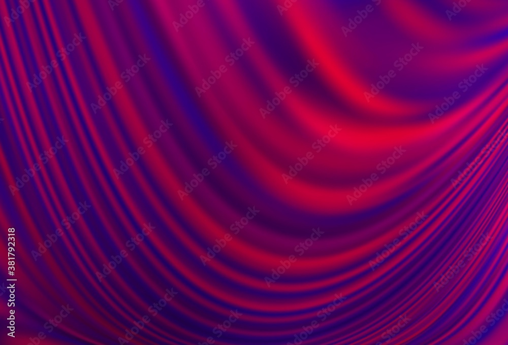 Light Purple vector pattern with lines, ovals. Light Purple vector pattern with lines, ovals.