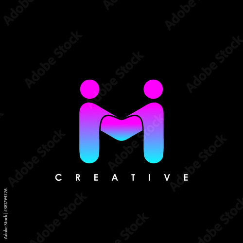 Adoption and community care Logo template vector icon
