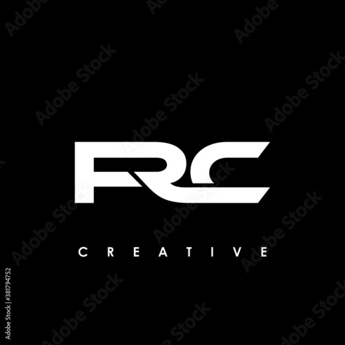 FRC letter monogram logo design vector
 photo