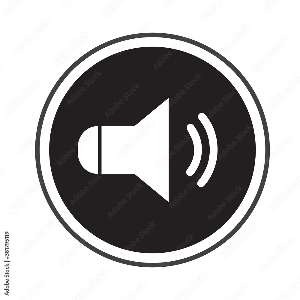 Mega speaker vector icon illustration sign
Mega speaker vector icon illustration sign
