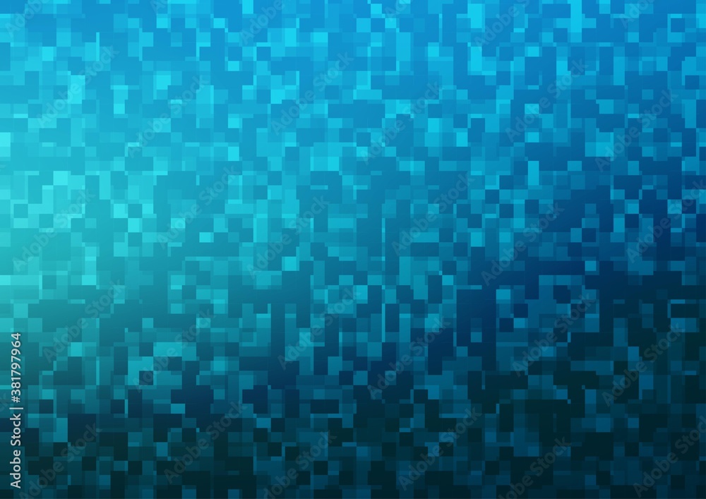 Light BLUE vector cover in polygonal style. Light BLUE vector cover in polygonal style.