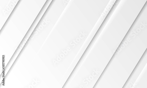 3D Modern abstract white background vector. Elegant concept design vector.
