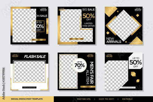 Social Media Banner Post Template Collection