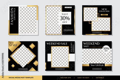 Social Media Banner Post Template Collection
