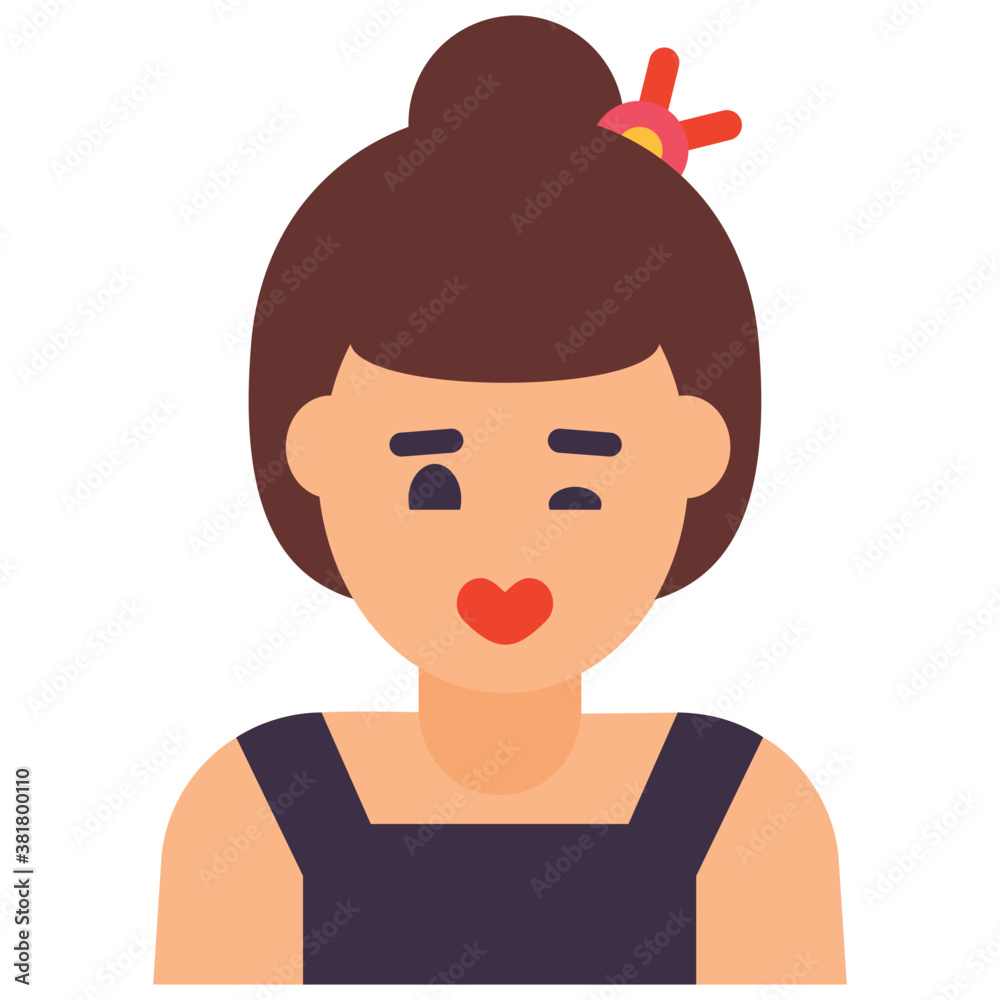 Winking Girl