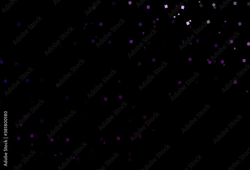 Dark Purple vector layout with circles, lines, rectangles.