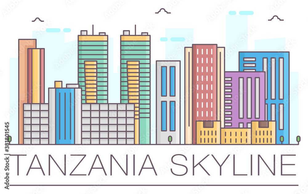 Tanzania Skyline 