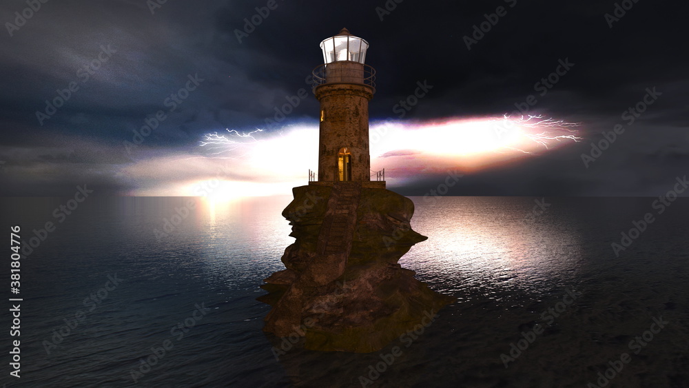 Obraz premium 灯台