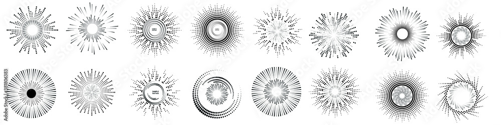 Halftone dots in circle form. round logo . vector dotted frame . design element Halftone dots in circle form. round logo . vector dotted frame . design element