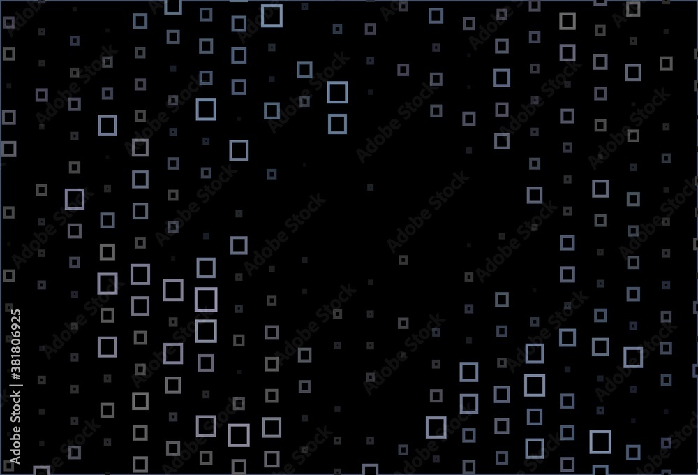 Dark Black vector template with rhombus. Dark Black vector template with rhombus.
