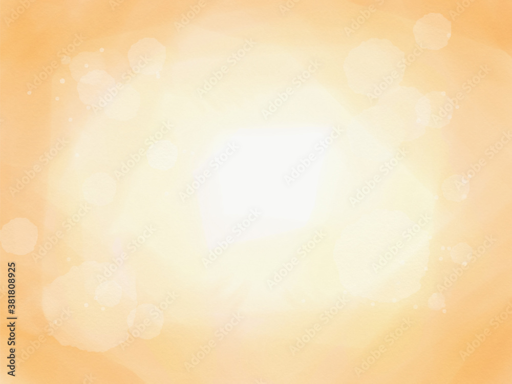 背景 素材 水彩 テクスチャ オレンジ系あたたかみのあるグラデーション Stock Illustration Adobe Stock