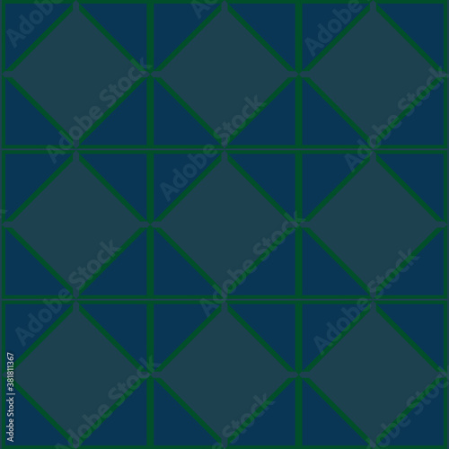 background pattern abstract texture design wallpaper seamless geometric blue square green metal black shape white decoration retro textile fabric graphic wall structure 