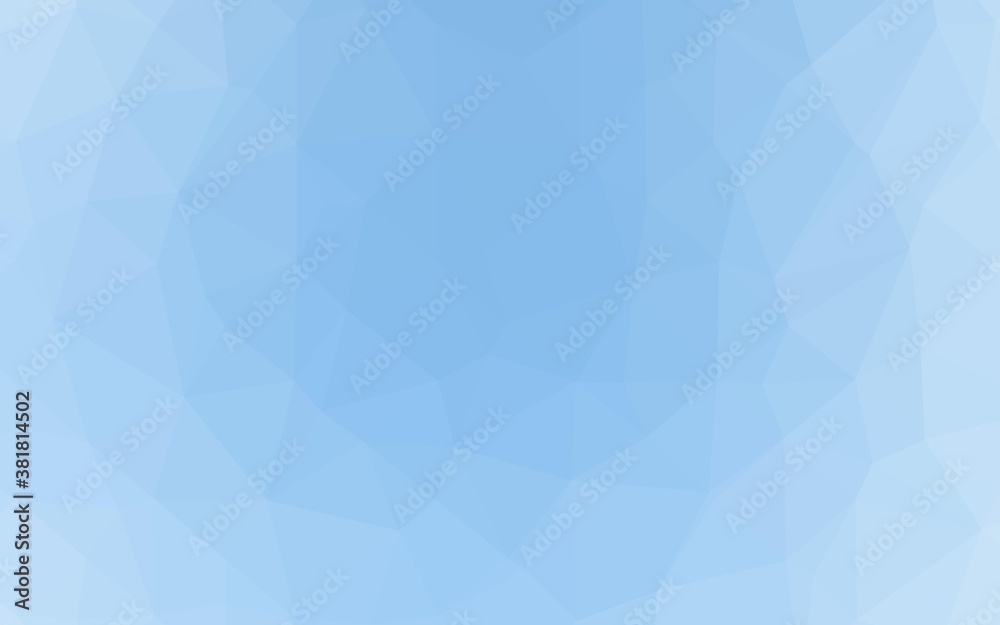 Light BLUE vector blurry triangle texture. Triangular geometric sample with gradient. Template for your brand book. Light BLUE vector blurry triangle texture. Triangular geometric sample with gradient. Template for your brand book.
