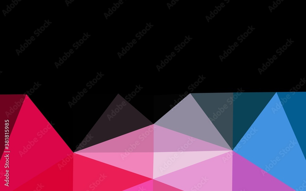 Dark Blue, Red vector polygon abstract layout. Modern geometrical abstract illustration with gradient. Brand new design for your business. Dark Blue, Red vector polygon abstract layout. Modern geometrical abstract illustration with gradient. Brand new design for your business.