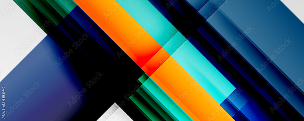 Geometric abstract backgrounds with shadow lines, modern forms, rectangles, squares and fluid gradients. Bright colorful stripes cool backdrops Geometric abstract backgrounds with shadow lines, modern forms, rectangles, squares and fluid gradients. Bright colorful stripes cool backdrops