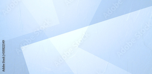 ブルーの和紙の背景素材（アブストラクト）
