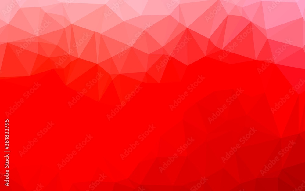 Light Red vector abstract mosaic backdrop. Modern geometrical abstract illustration with gradient. New texture for your design. Light Red vector abstract mosaic backdrop. Modern geometrical abstract illustration with gradient. New texture for your design.
