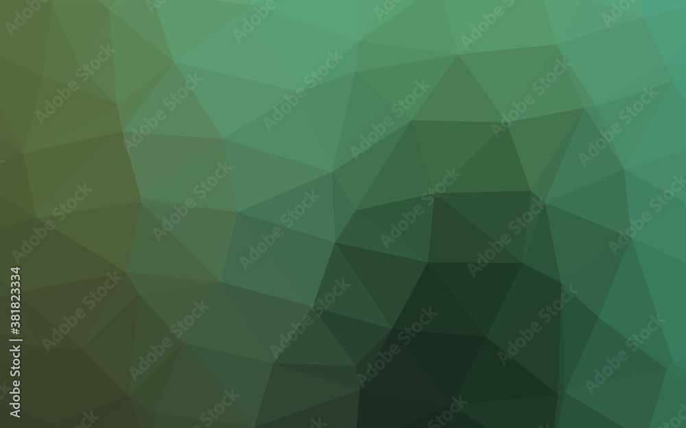 Light Green vector abstract polygonal texture. Shining illustration, which consist of triangles. Brand new style for your business design. Light Green vector abstract polygonal texture. Shining illustration, which consist of triangles. Brand new style for your business design.