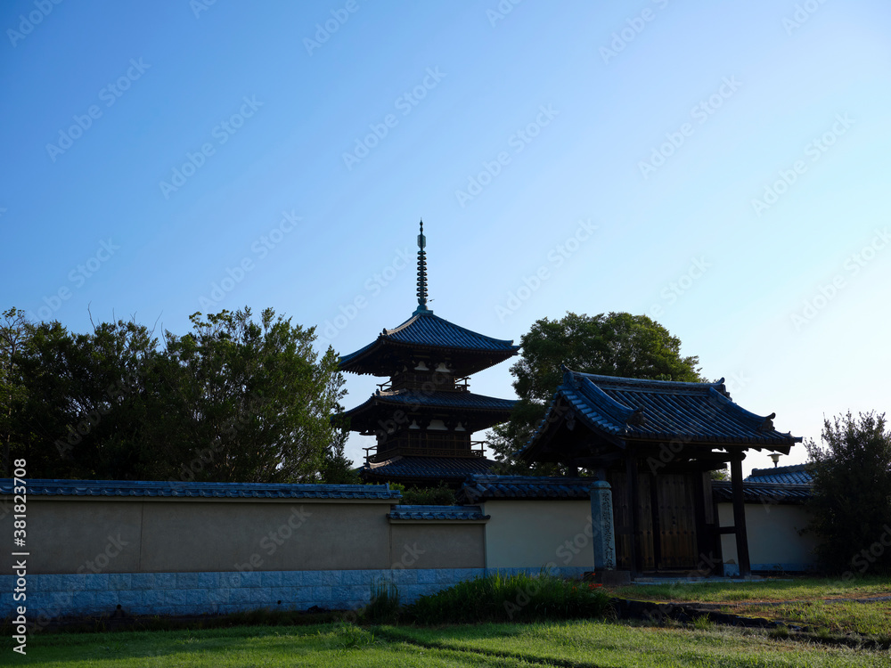 世界遺産、法起寺