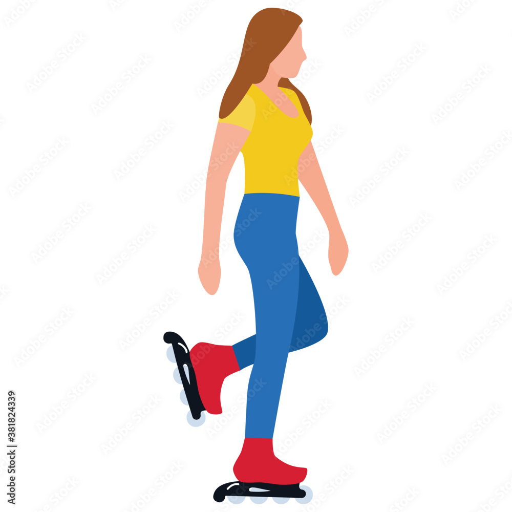 Physical exercise flat icon design
Physical exercise flat icon design