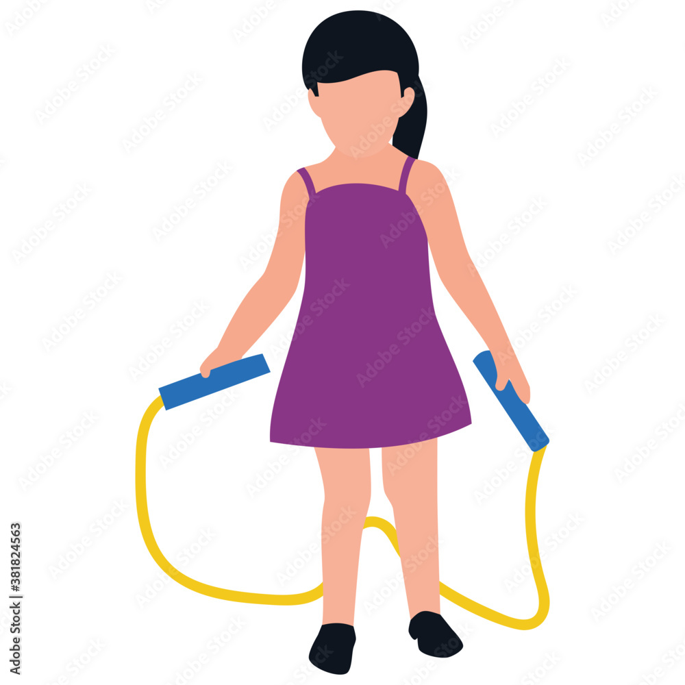Physical exercise flat icon design
Physical exercise flat icon design