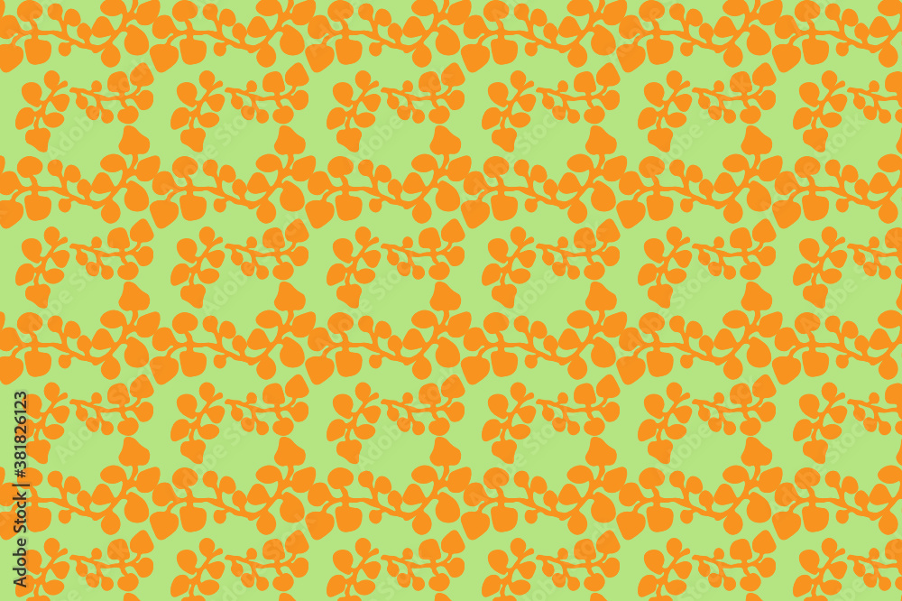 Unique floral pattern design. Perfect for wallpapers, decorations and backgrounds.