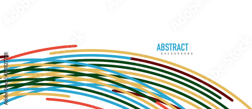 Аbstract moving colorful lines vector backgrounds for cover, placard, poster, banner or flyer