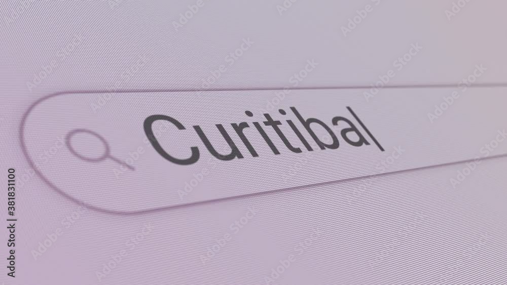 Curitiba Search Bar Close Up Single Line Typing Text Box Layout Web Database Browser Engine Concept Curitiba Search Bar Close Up Single Line Typing Text Box Layout Web Database Browser Engine Concept