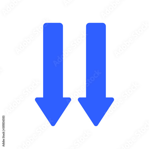 common arrow sign