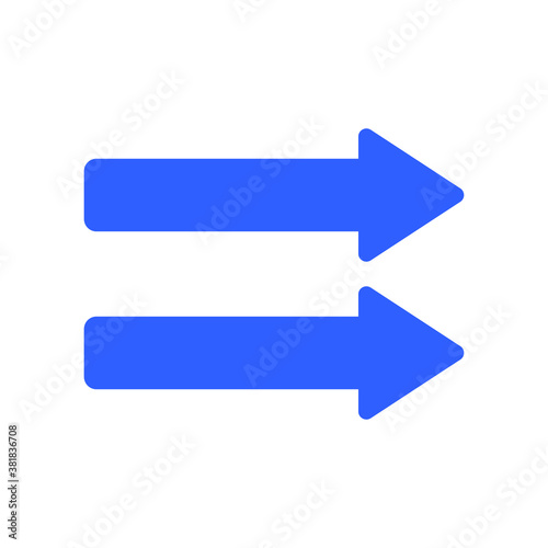 common arrow sign