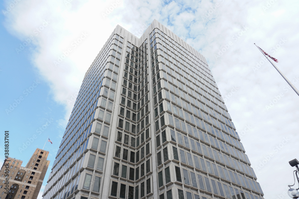 Street shot of buildings in Philadelphia 4