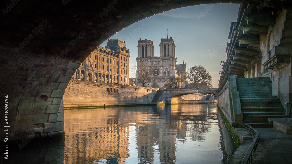 View at Notre Dame De Paris