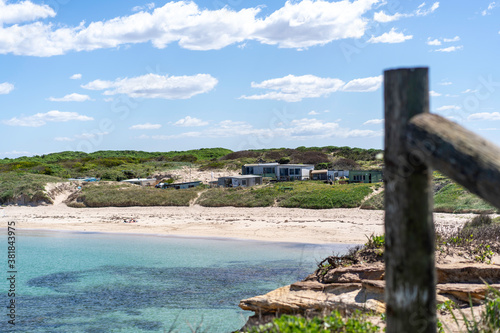 View of the coastal town of Boat Harbour in Kurnell in Sydney Australia