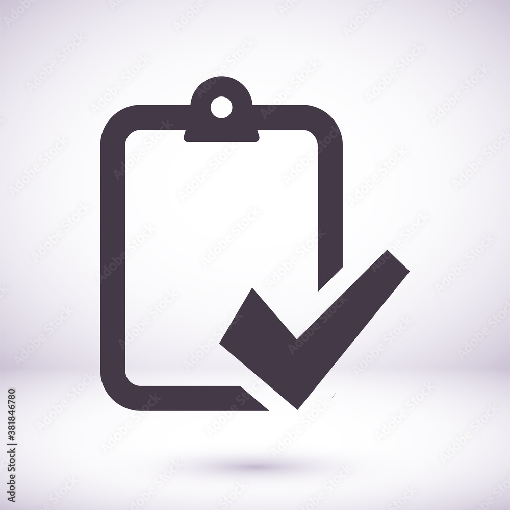 Modern clipboard line vector icon. Premium pictogram isolated on a white background vector icon. vector icon illustration. Stroke high quality symbol. vector icon Clipboard icon in modern line