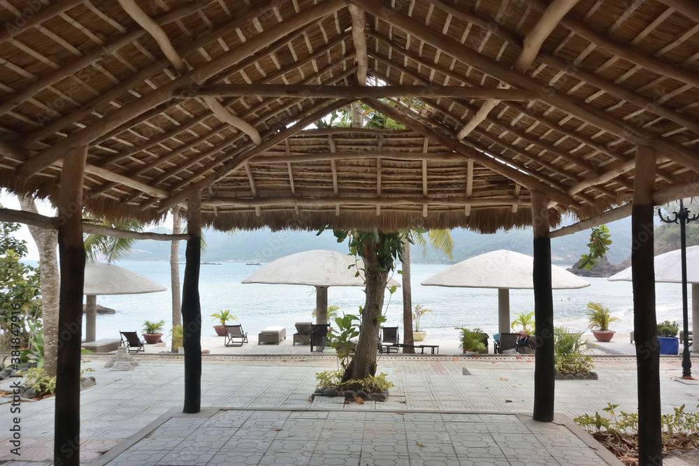 Fototapeta premium Beautiful scenery in the Khanh Hoa Province. Vietnam