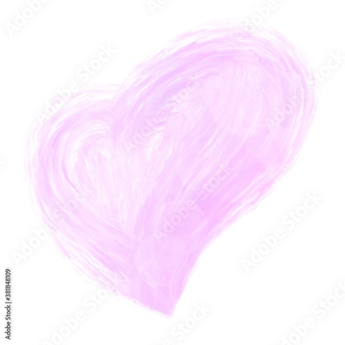 Decorate handmade drawing heart valentines collections elements 