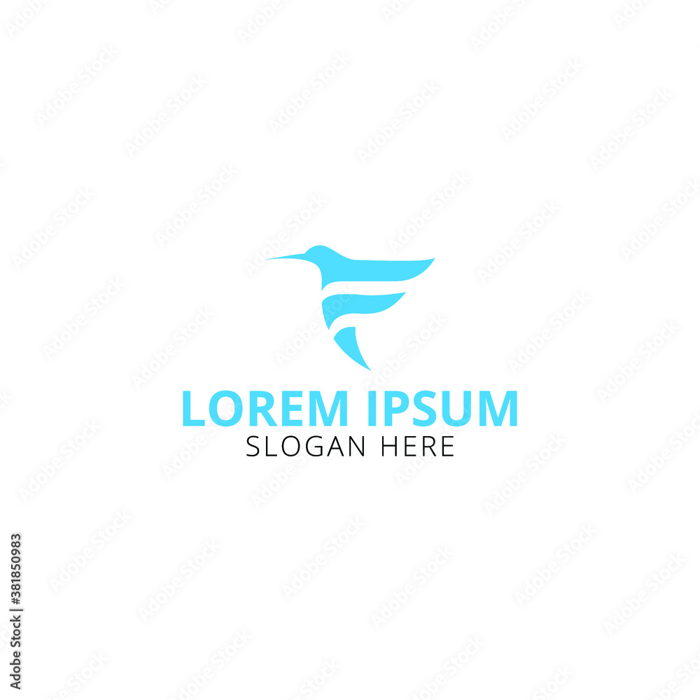 Creative And Unique F Letter Logo Design Template
