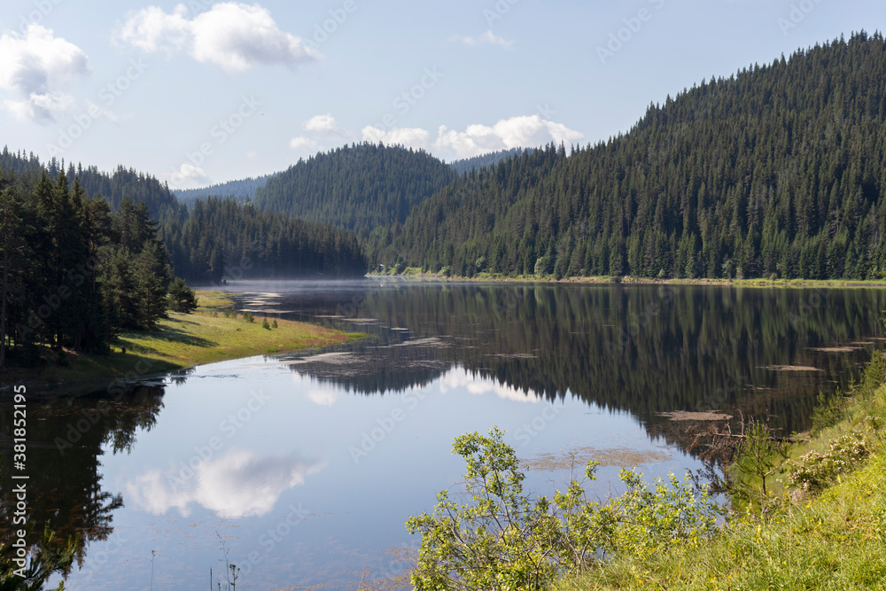 Fototapeta premium Amazing view of Beglika Reservoir, Bulgaria