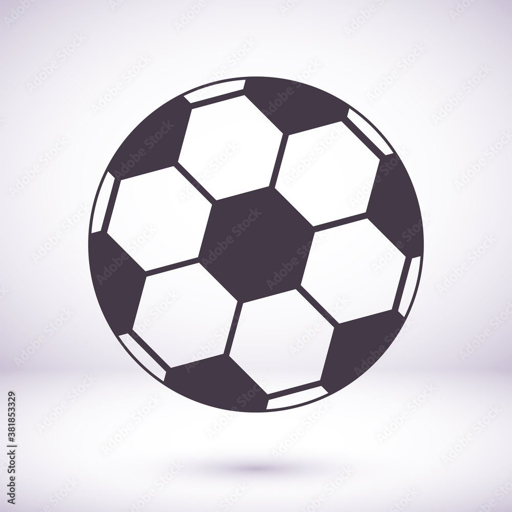 Soccer ball vector icon. Soccer ball isolated on a white background. Vector logo illustration.vector icon Football sport symbo Soccer ball vector icon. Soccer ball isolated on a white background. Vector logo illustration.vector icon Football sport symbo