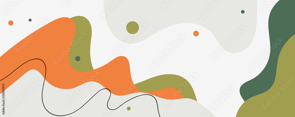 Vector of elegant abstract creative background graphic design template for social media