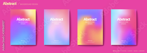 Abstract cover template